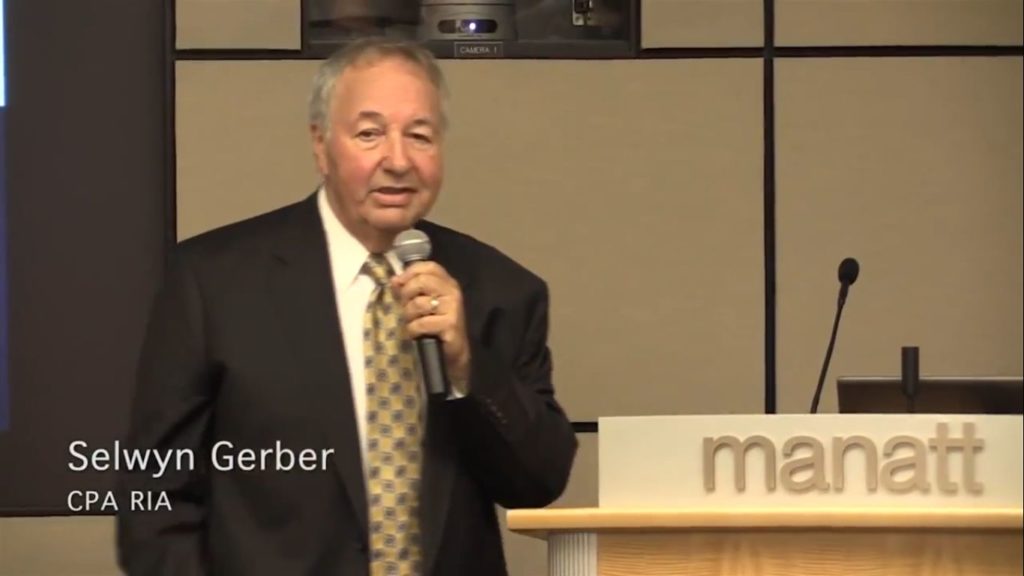 Selwyn Gerber’s Keynote Presentation at the California Capital Summit